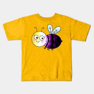 Enbee. Nonbinary bee. Kids T-Shirt